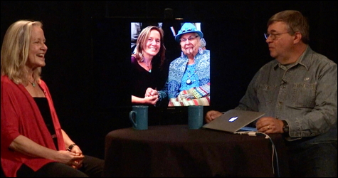 TV Interview. Photo.