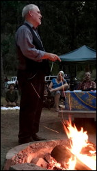 Doty Telling Stories. Photo.
